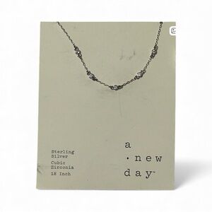 001 JWLRY:  A New Day Sterling Silver Necklace